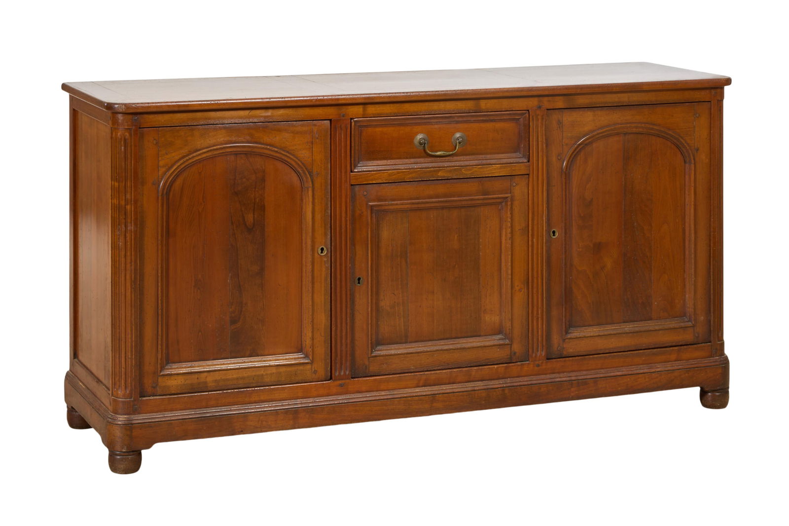 French Louis XVI Style Walnut Enfilade, early 20th c., H.- 36 1/4 in., W.- 69 in., D.- 21 in. (1 of 5)