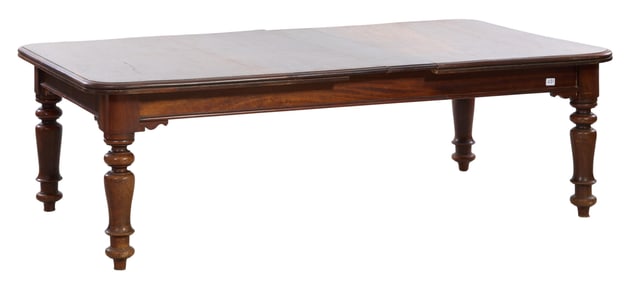 French Louis Philippe Style Harvest Table, mid 19th c., H.- 25 3/4 in., W.- 81 1/2 in., D.- 47 in.