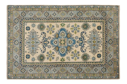 Uzbek Shirvan Perepedil Carpet, 4' x 6'.