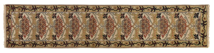 William Morris Arts & Crafts Runner, 2' 6 x 11' 10.