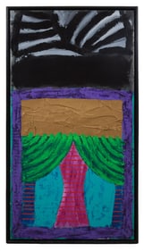 Alberto Montano (Mexican, b. 1953), "El Tesorito," 1987, Sight- H.- 65 1/2 in., W.- 35 1/4 in.,