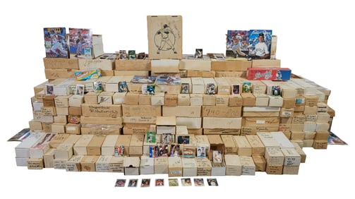 Massive Collection of Sports Cards, too numerous to list.