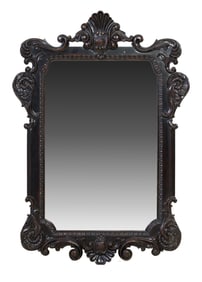 Louis XVI Style Framed Mirror, 21st c., H.- 51 in., W.- 36 in.