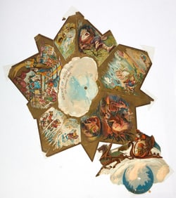 Mardi Gras Ball Invitation, Krewe of Proteus, 1893, Open- H.- 11 1/4 in., W.- 12 in.