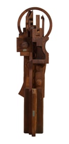 Super Dome Cypress Sculpture, late 20th c., H.- 67 in., W.- 19 in., D.- 15 1/4 in.