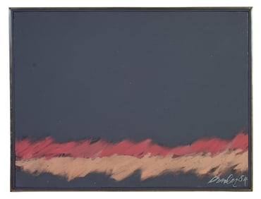 George Bauer Dunbar (American/Louisiana, 1927-2024), "Mangrove," 1984, H.- 30 1/4 in., W.- 40 in.,