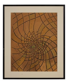 Walter Inglis Anderson (American/New Orleans/Mississippi, 1903-1965), "Pine Cone," Sight- H.- 22 3/4