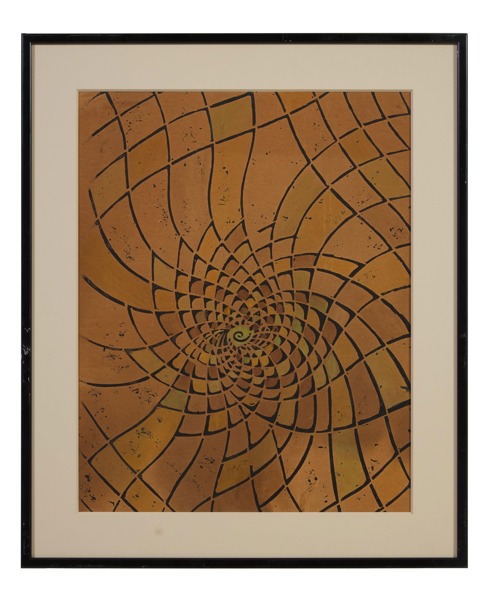 Walter Inglis Anderson (American/New Orleans/Mississippi, 1903-1965), "Pine Cone," Sight- H.- 22 3/4 (1 of 3)