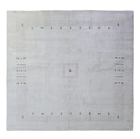 Gabbeh Tribal Carpet, 9' 8 x 10' 1.