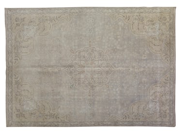 Semi Antique Persian Tabriz Carpet, 7' 6 x 10' 9.