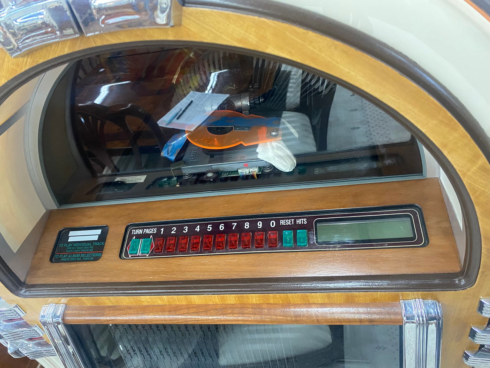 Rock-Ola CD Jukebox, early 21st c., H.- 61 1/4 in., W.- 33 in., D.- 26 in. - 14