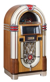 Rock-Ola CD Jukebox, early 21st c., H.- 61 1/4 in., W.- 33 in., D.- 26 in.
