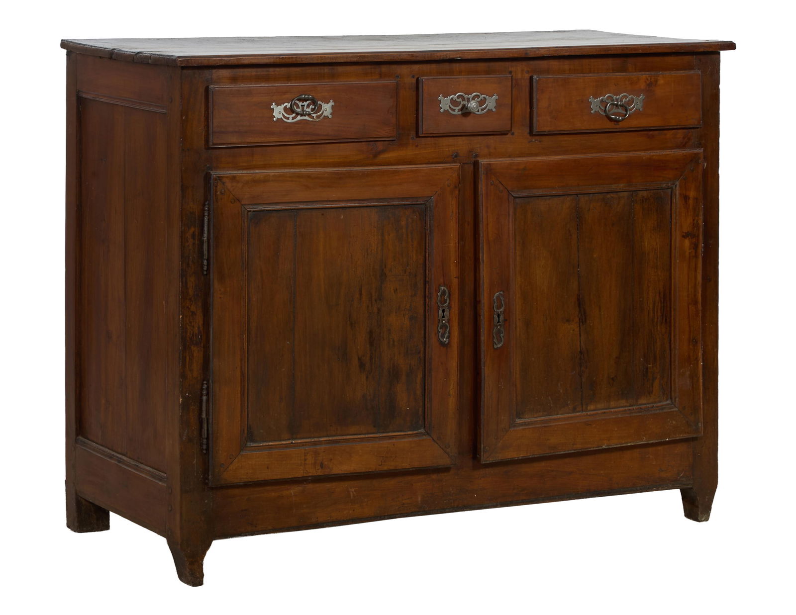 French Provincial Louis XV Style Walnut Sideboard, mid 19th c., H.- 47 in., W.- 59 in., D.- 25 1/4 (1 of 1)