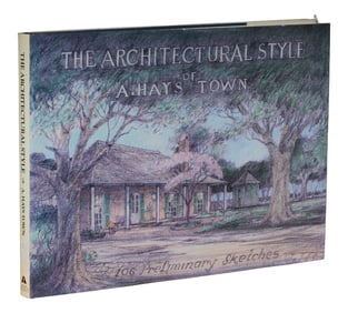 "The Architectural Style of A. Hays Town," 1985, H.- 11 3/8 in., W.- 15 7/8 in., D.- 1 in.
