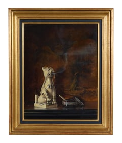 Richard Gautier (French, 20th Century), "Le Brule Parfum Chinois (The Chinese Incense Burner)," H.-