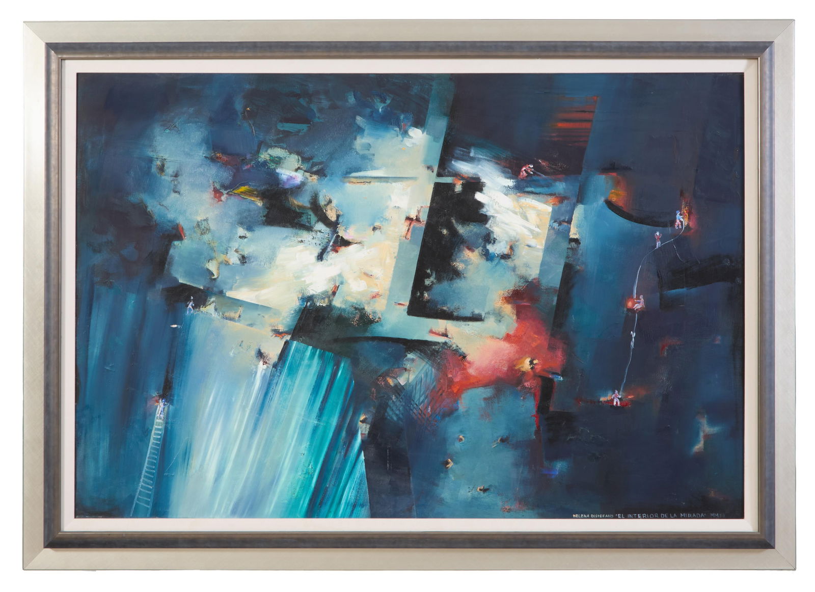 Helena DiStefano (Argentinian, b. 1953), "El Interior de La Mirada," 2003, Sight- H.- 38 1/2 in., (1 of 4)