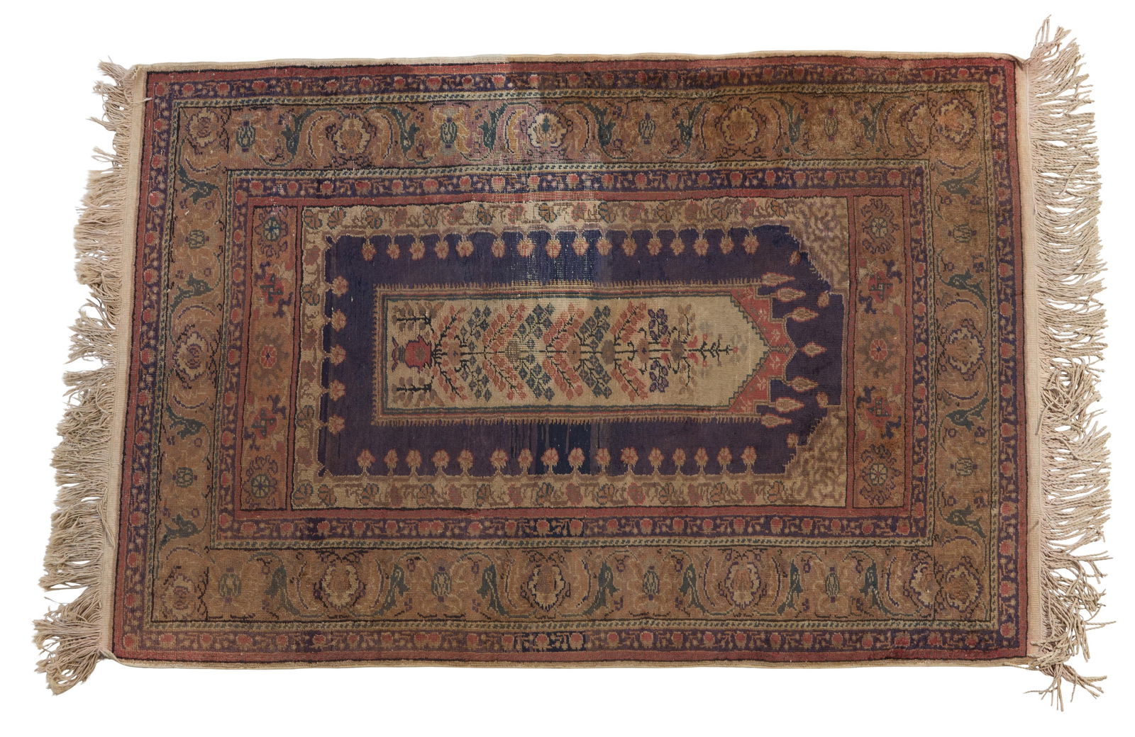 Semi Antique Pakistani Persian Design Carpet, 2' 11 x 4' 2. (1 of 2)