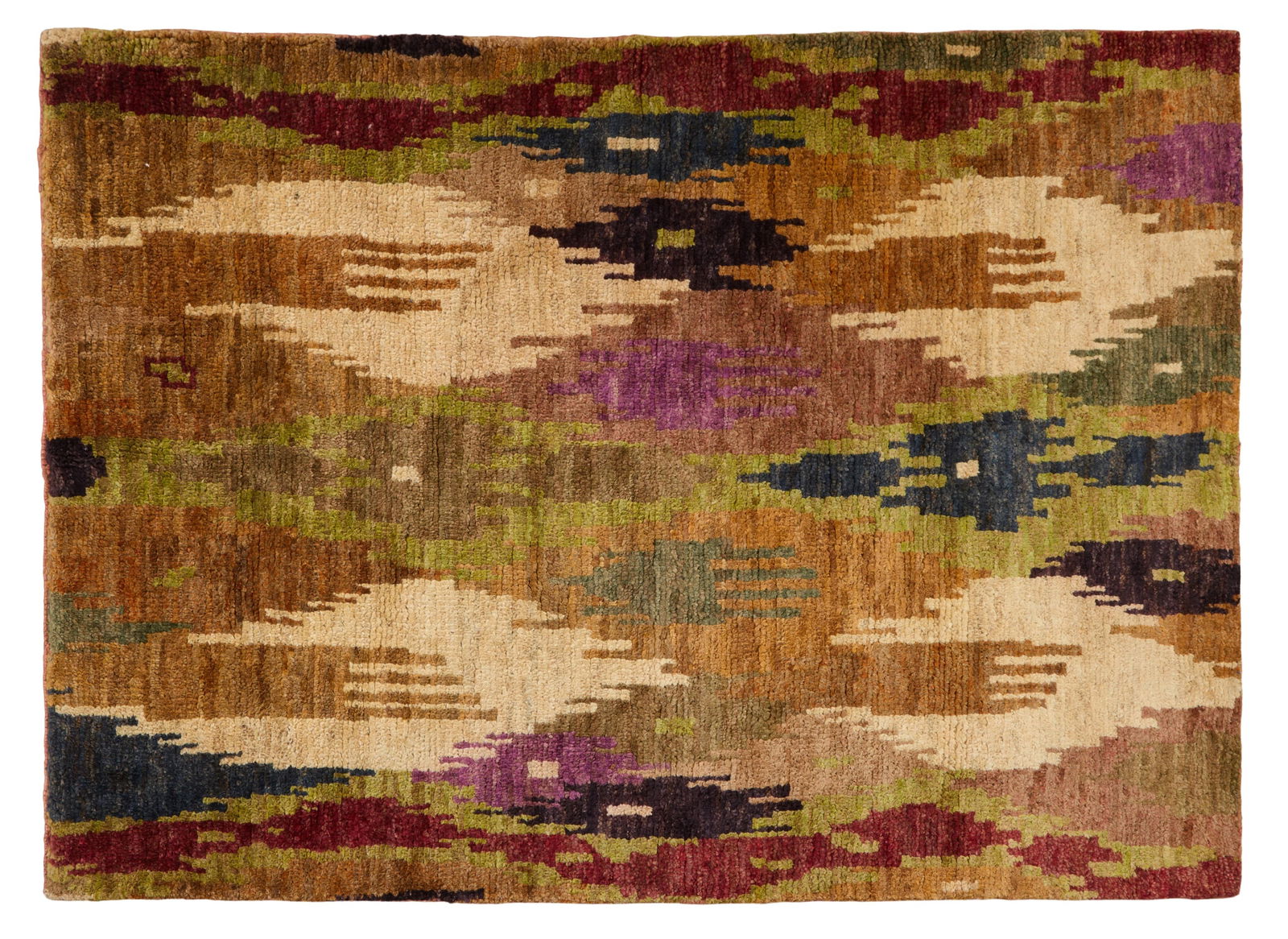 Contemporary Carpet, 4' 8 x 6' 6. (1 of 2)