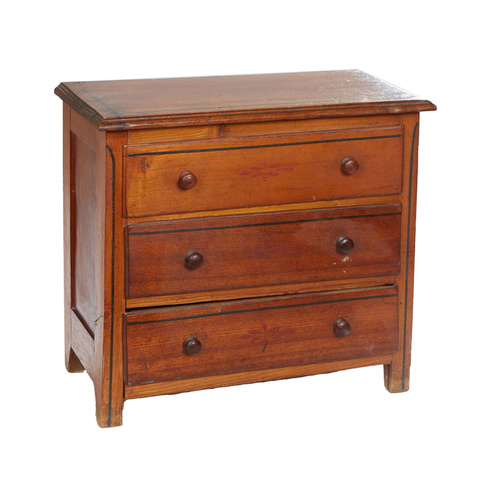 Carved Mahogany Jewelry Box, early 20th c., H.- 14 5/8 in., W.- 16 1/2 in., D.- 8 1/8 in. (1 of 2)