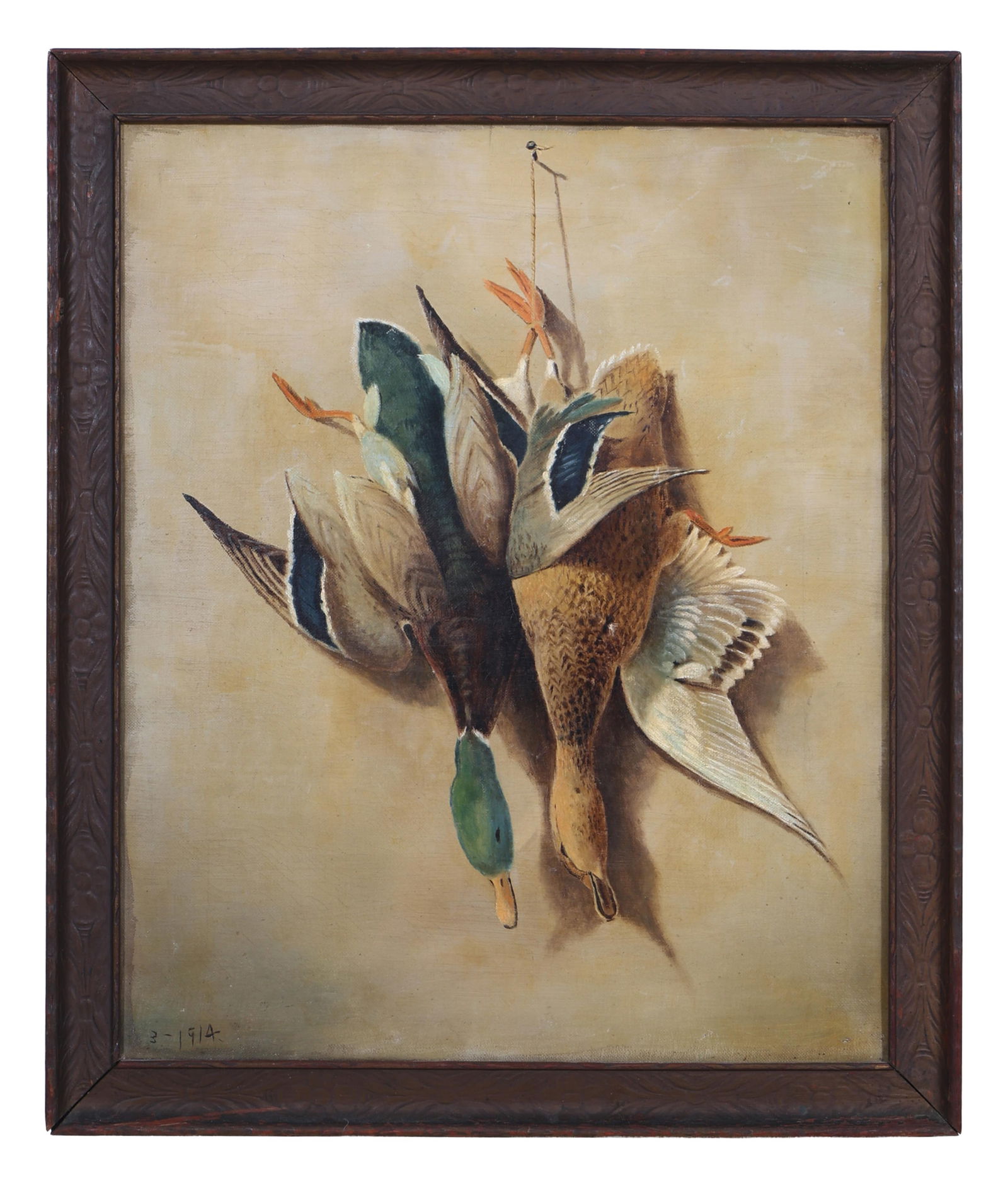 In the Manner of George Viavant (American/Louisiana, 1872-1925), "Nature Morte (Dead Male and Female (1 of 4)