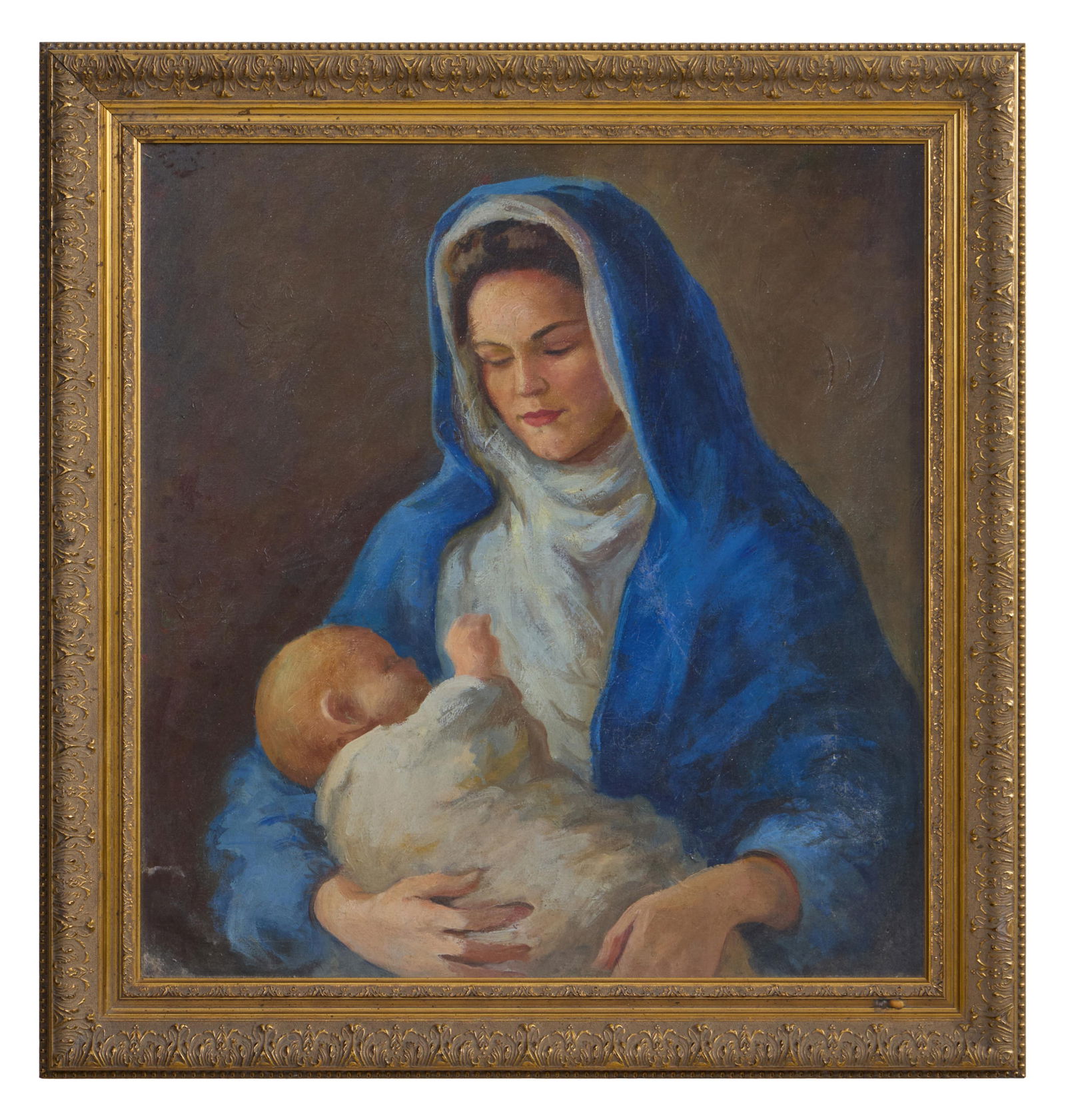 Genevieve Southerland (American/Alabama/Pennsylvania, 1895-1953), "Madonna and Child," H.- 29 1/4 (1 of 3)