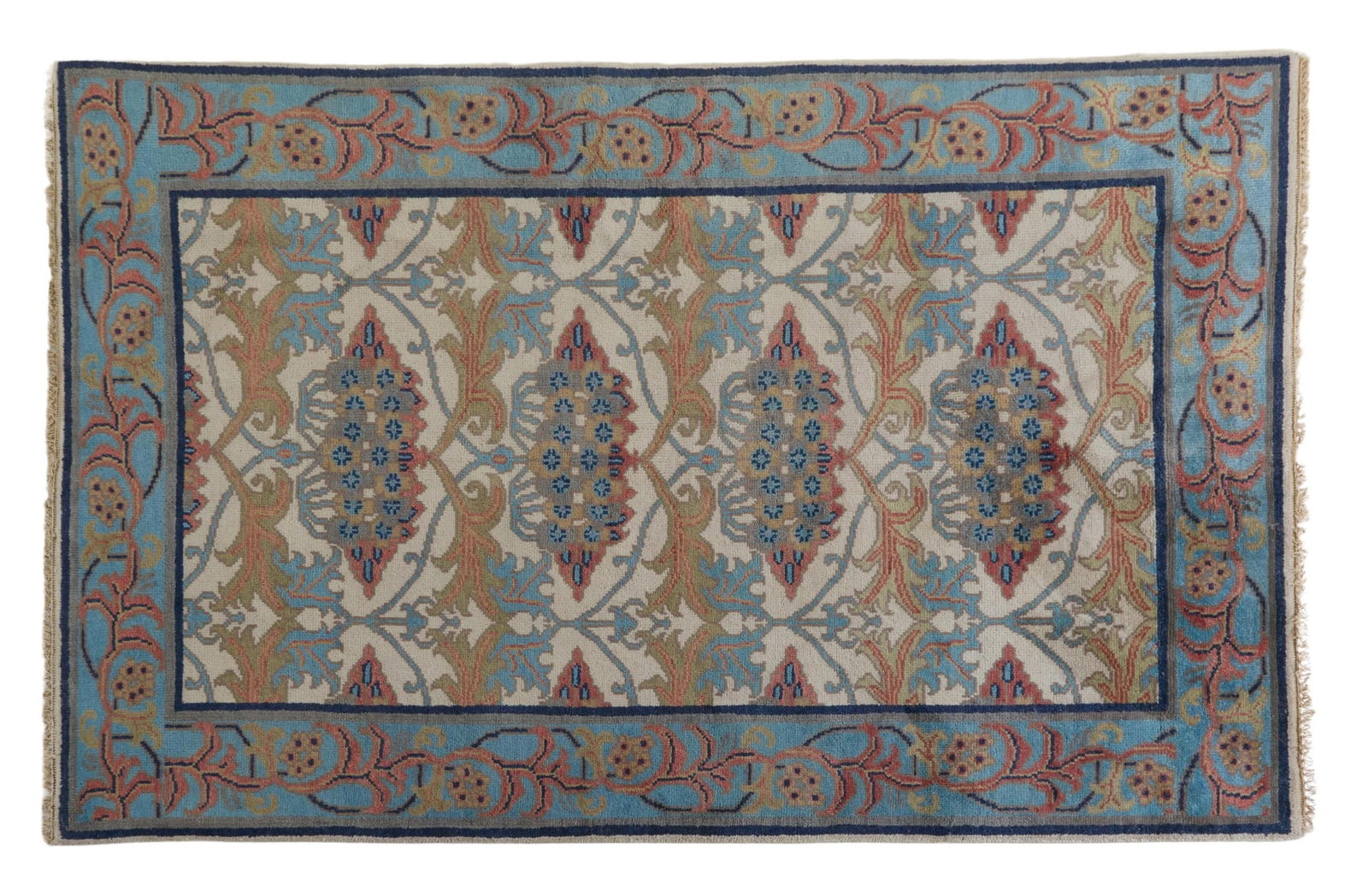 William Morris Arts & Crafts Carpet, 5' 10 x 8' 8. (1 of 2)