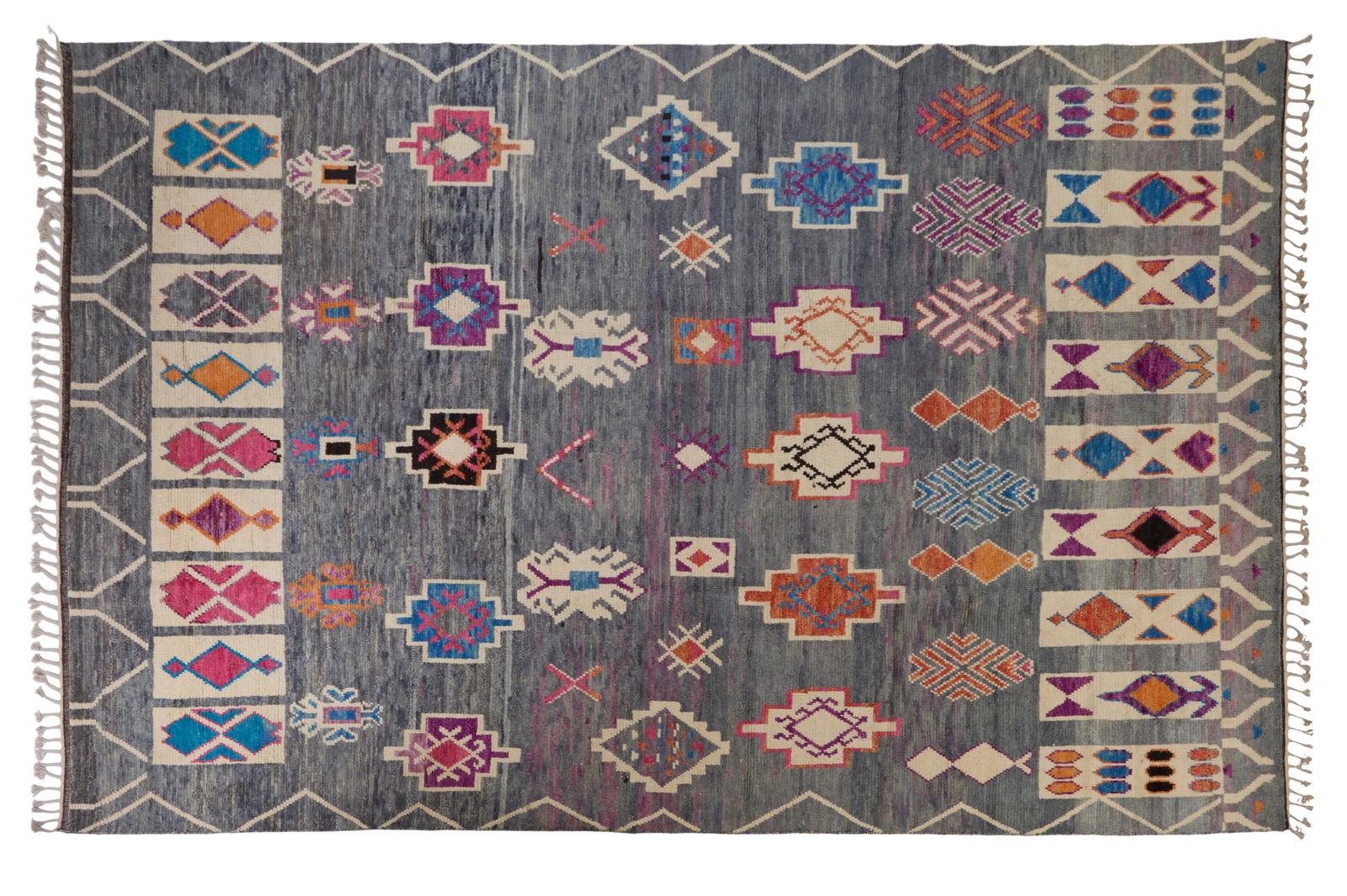 Moroccan Carpet, 9' 10 x 15'. (1 of 2)