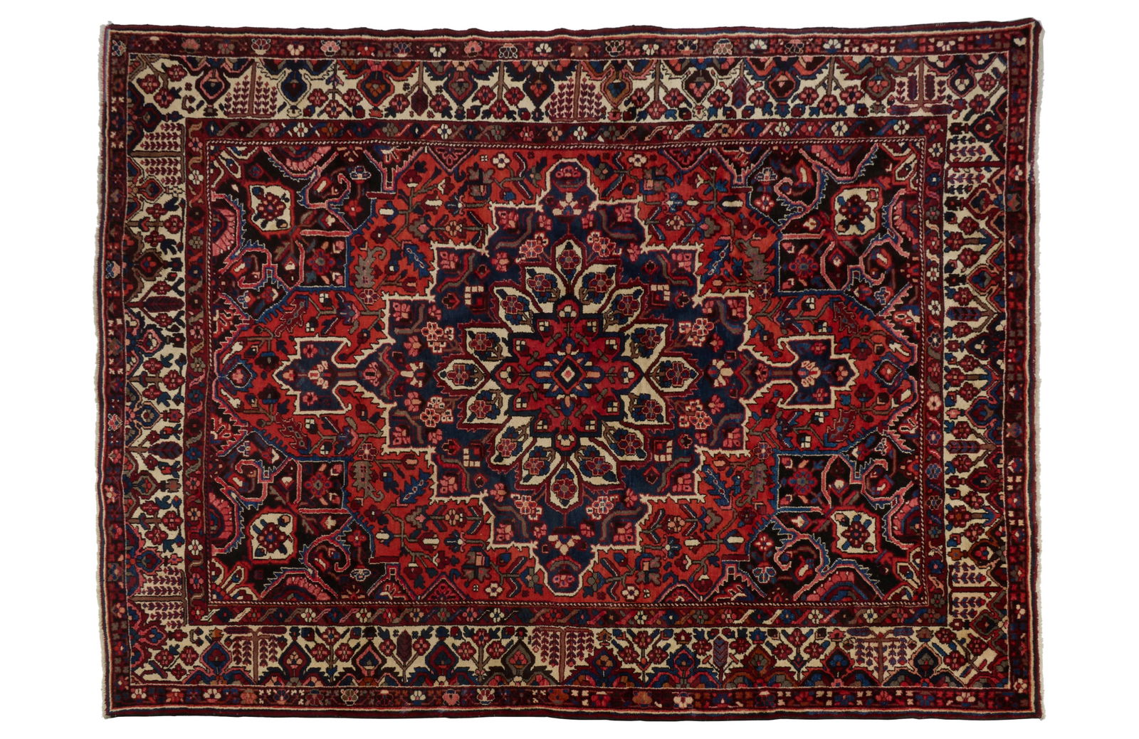 Persian Shiraz Carpet, 10' 1 x 12' 1. (1 of 2)