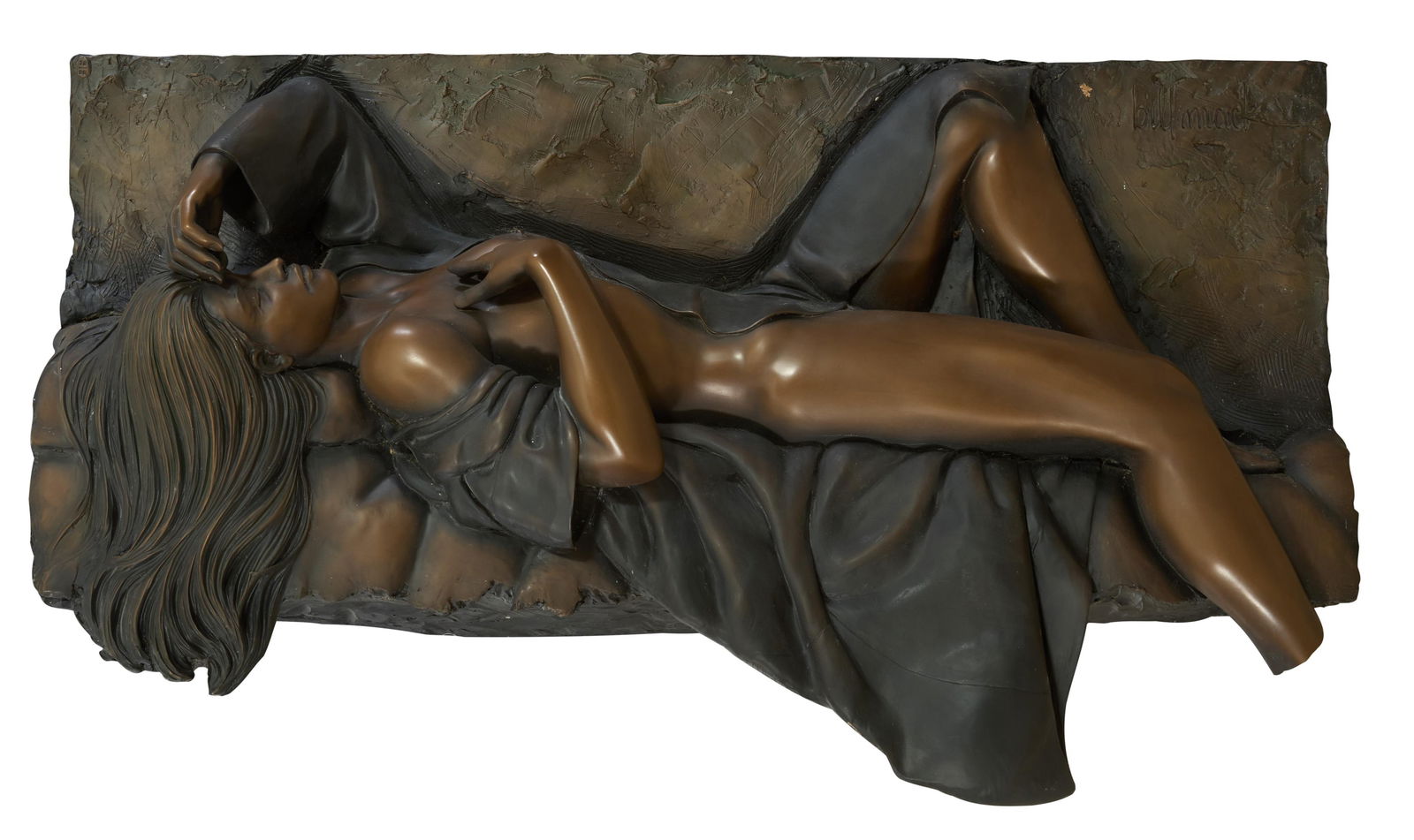 Bill Mack (American/Minnesota, b. 1949), "Melody Revealed," H.- 24 in., W.- 49 1/2 in., D.- 10 1/2 (1 of 3)