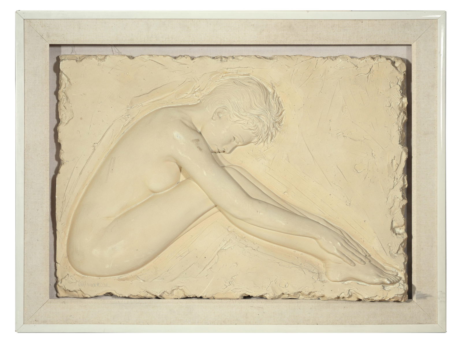 Bill Mack (American/Minnesota, b. 1949), "Serenity," 1985, Overall- H.- 36 in., W.- 48 in., D.- 3 (1 of 4)