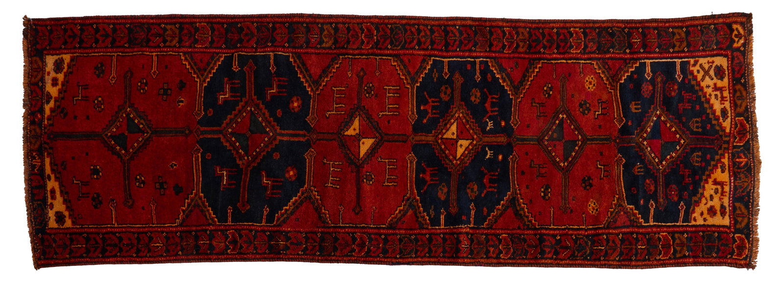 Tribal Luri Runner, c. 1935-1945, 3' 9 x 11'. (1 of 2)