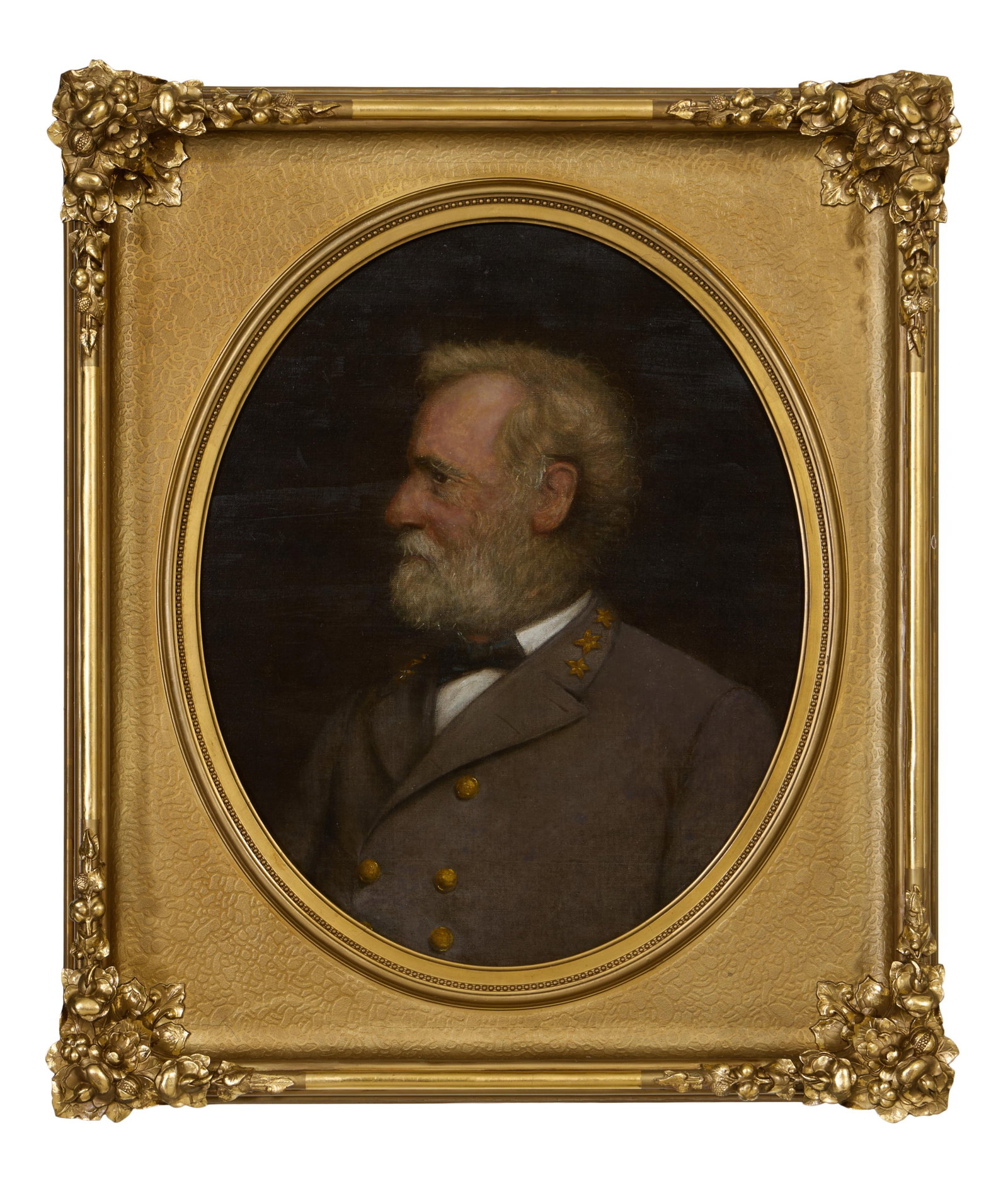 Nicola Marschall (American/Alabama, 1829-1917), "Portrait of Robert E. Lee," 1898, oil on canvas (1 of 3)