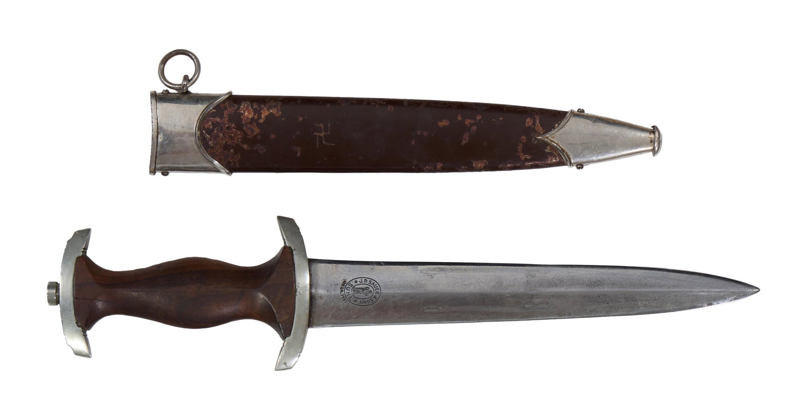WWII German Enlisted Men’s Dagger, Model 1933, L.- Blade- 8 1/2 in. (1 of 10)