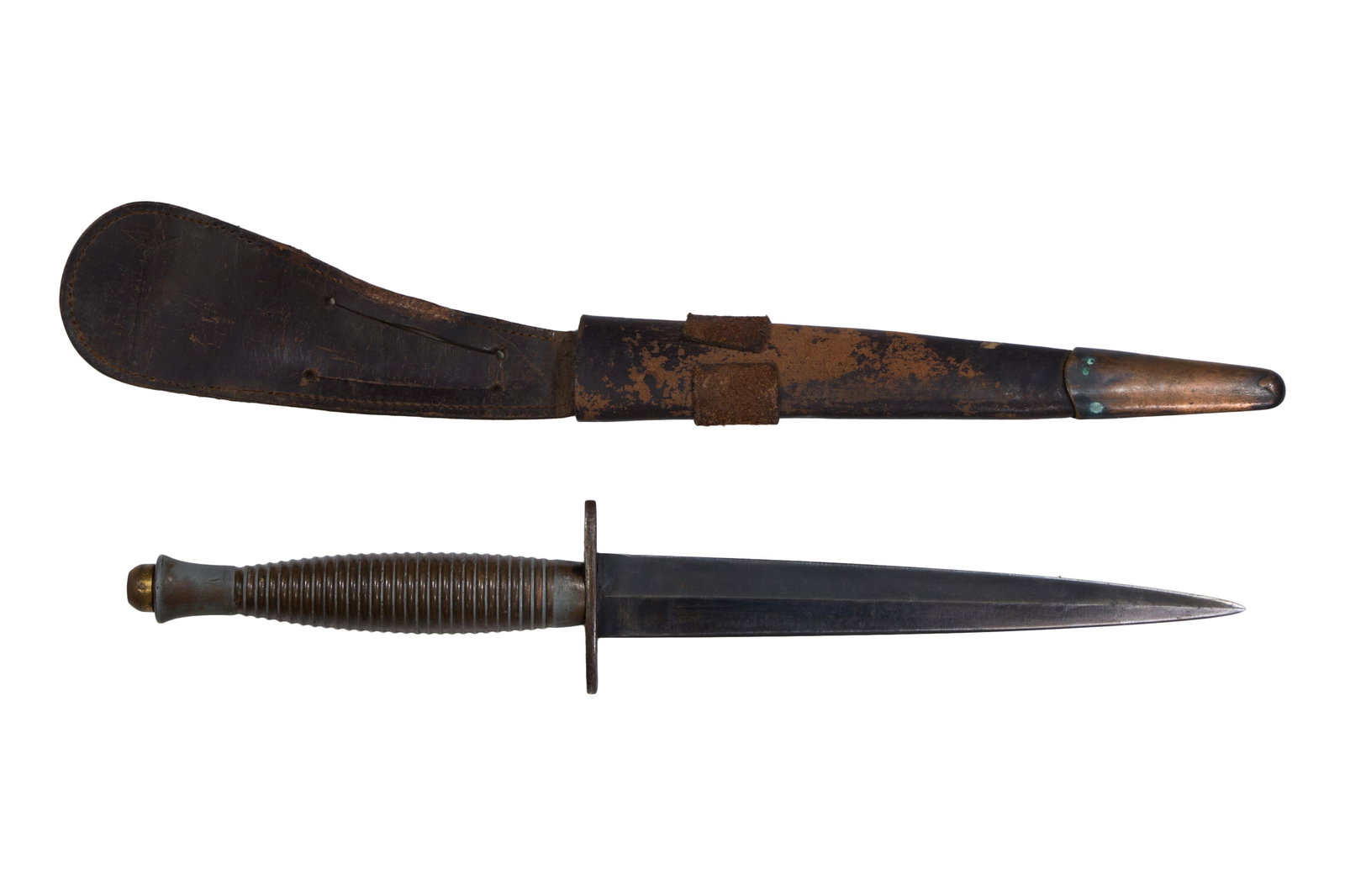 Fair Bairn Sykes Style Commando Fighting Knife, L.- Blade- 6 3/4 in. (1 of 3)