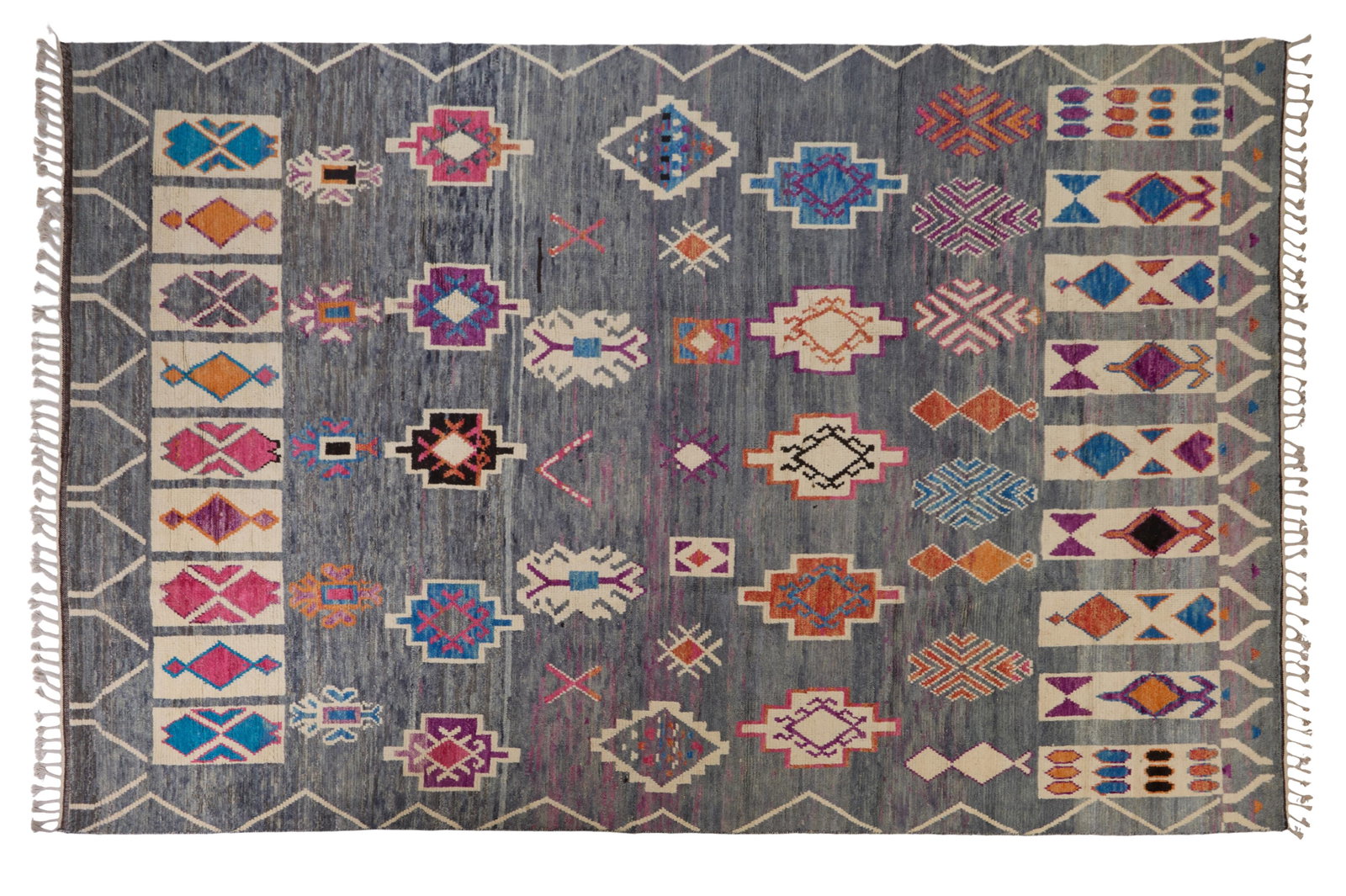 Moroccan Carpet, 9' 10 x 15'.: Moroccan Carpet, 9' 10 x 15'.