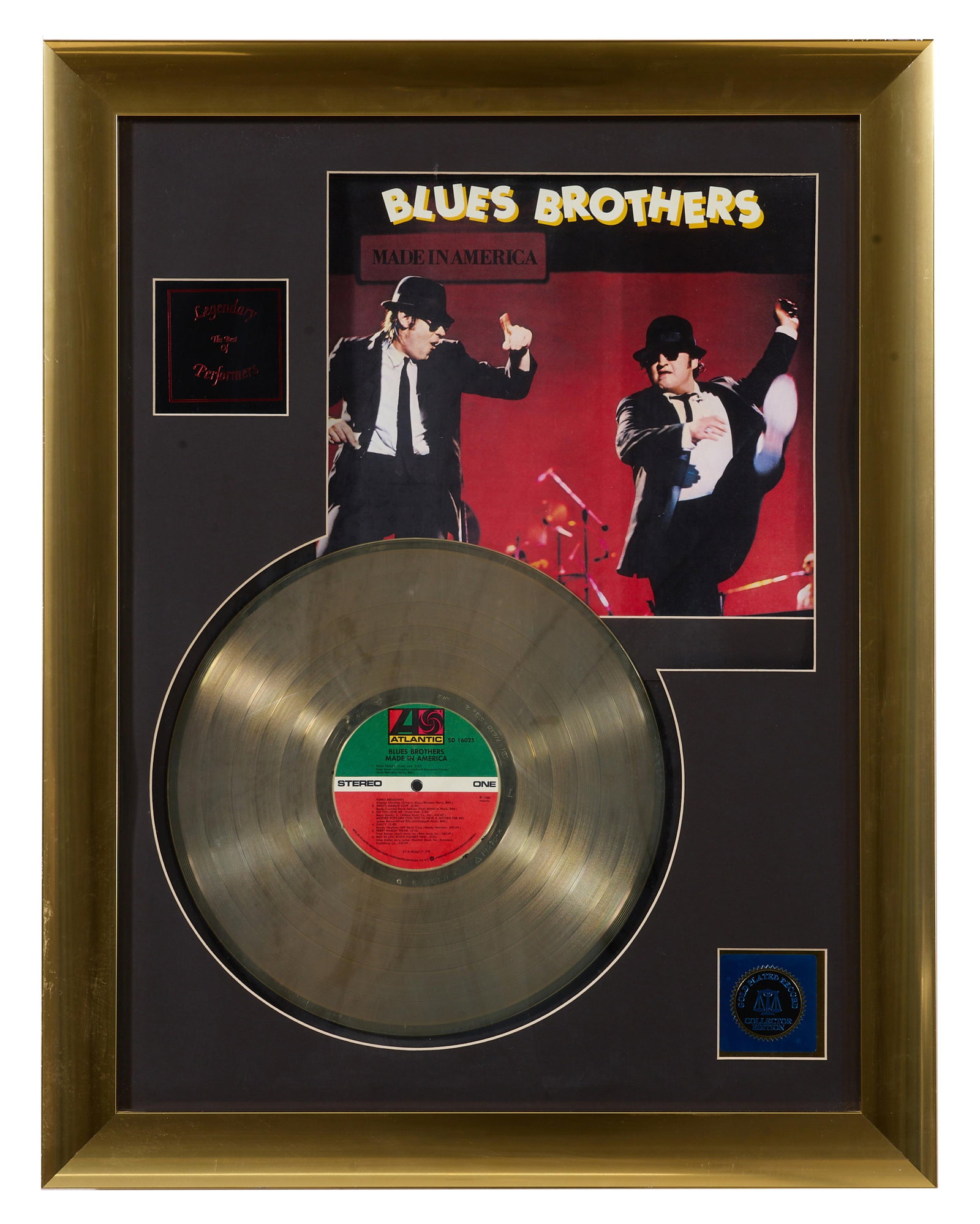 Blues Brothers "Made in America" Memorabilia, Overall- H.- 27 in., W.- 21 in. (1 of 7)