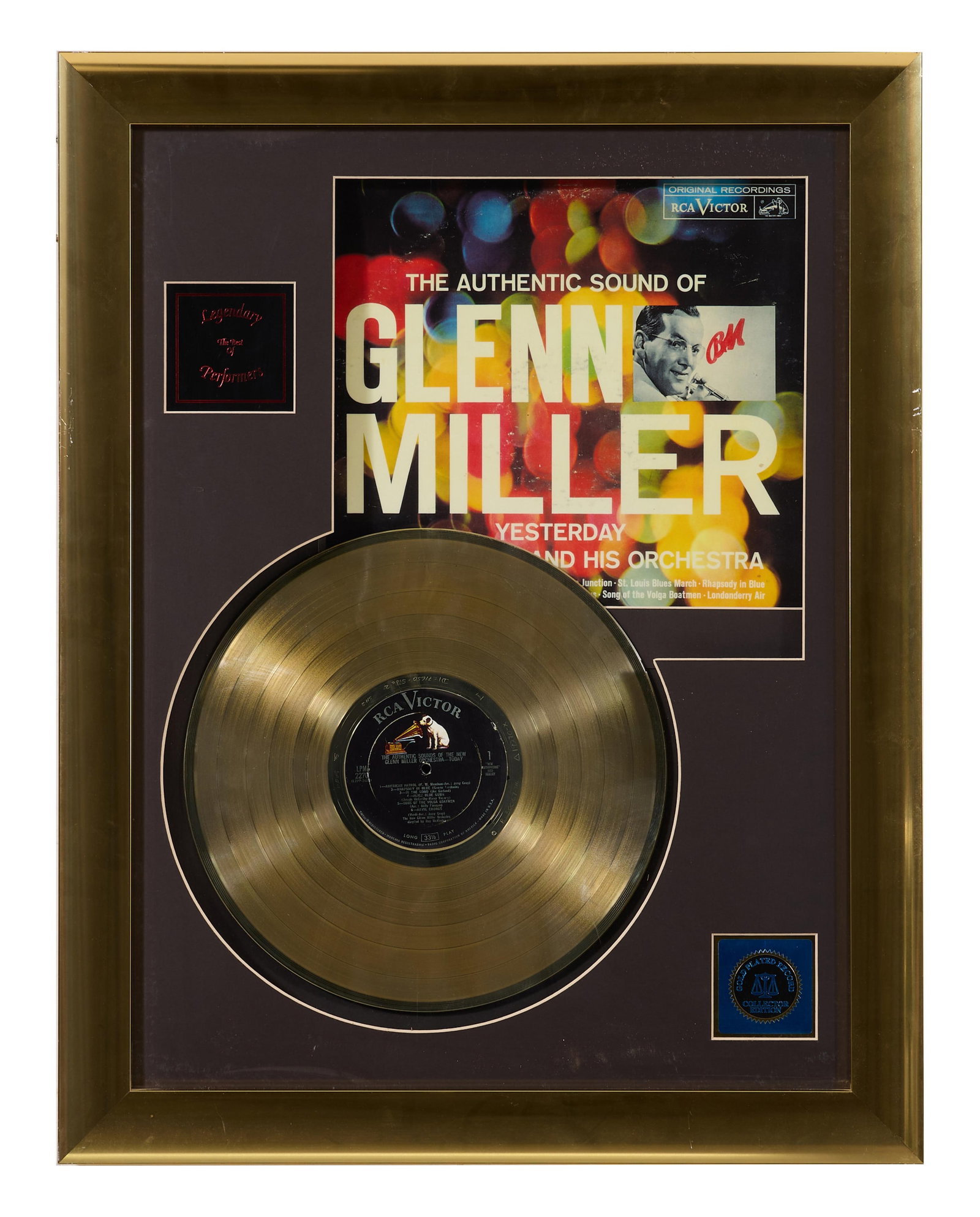 Glenn Miller and His Orchestra Memorabilia, Overall- H.- 27 in., W.- 21 in. (1 of 7)