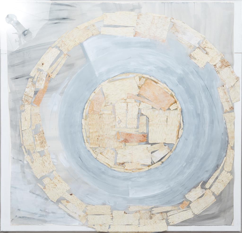 Katherine Porter (American/New York, 1941-2024), "Birch Bark," 20th c., H.- 62 in., W.- 64 in. (1 of 1)