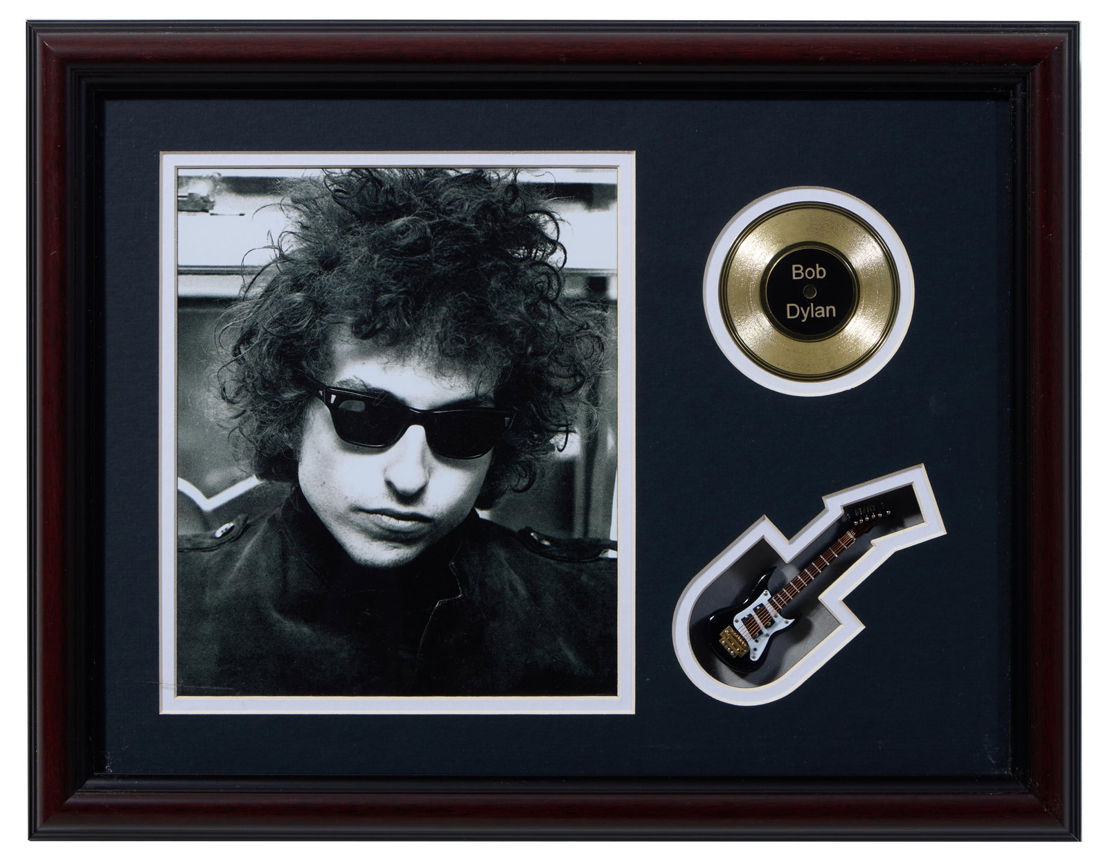 Bob Dylan Memorabilia, Overall- H.- 14 in., W.- 18 in. (1 of 4)