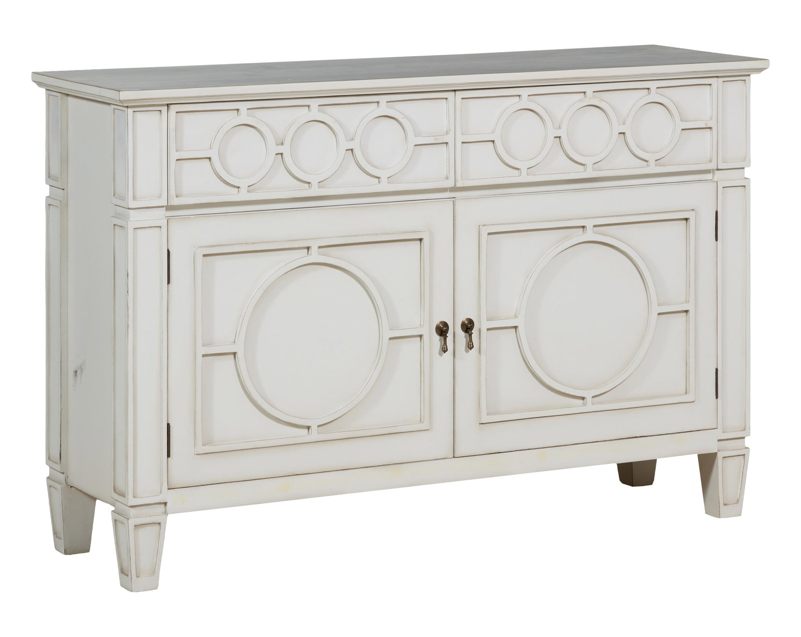 Hollywood Regency Inspired Sideboard, 21st c., H.- 39 in., W.- 60 in., D.- 18 in. (1 of 1)