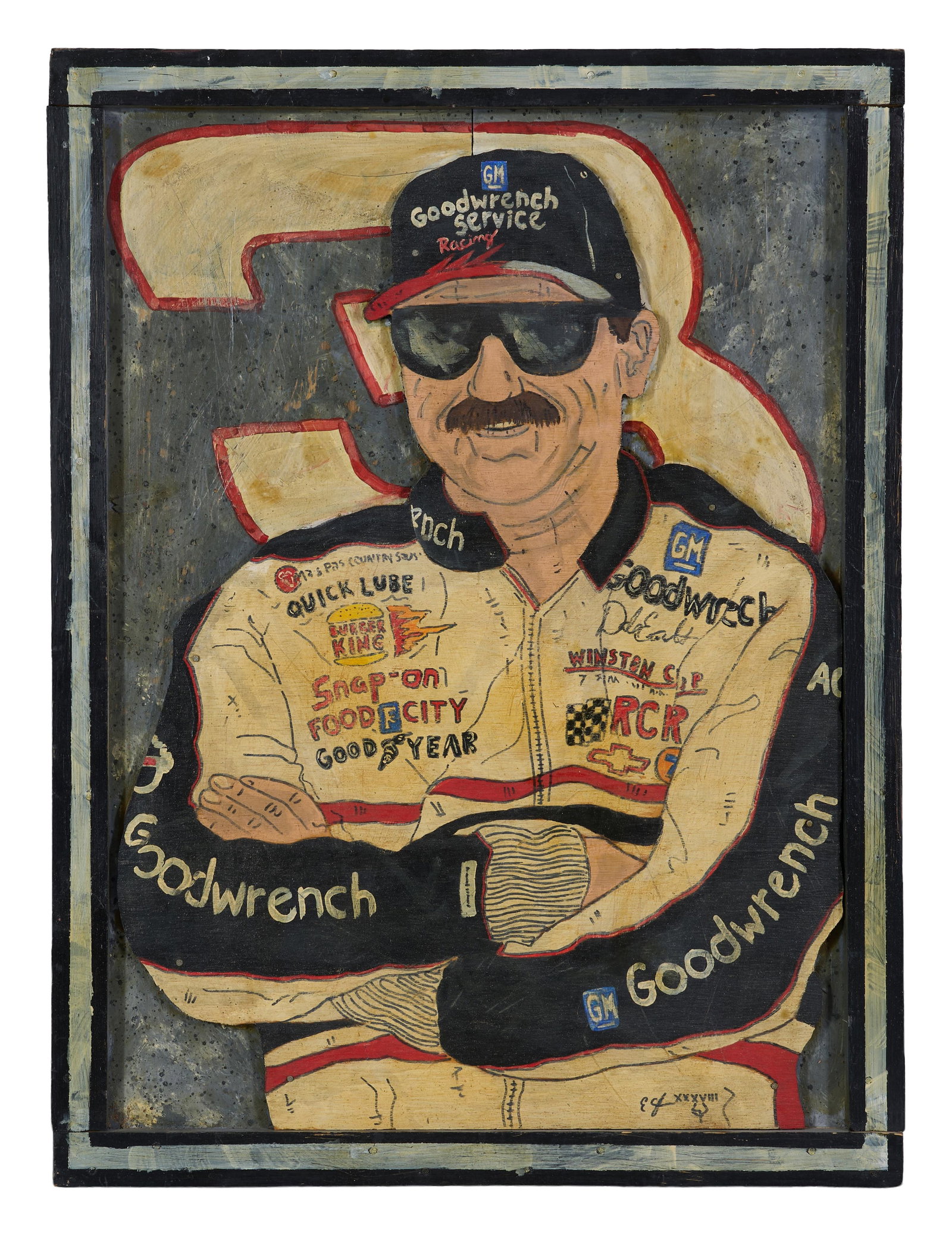 Eric "Erikus Maximus" Cunningham (Appalachian Folk School, 20th/21st Century), "NASCAR Memorabilia: (1 of 3)