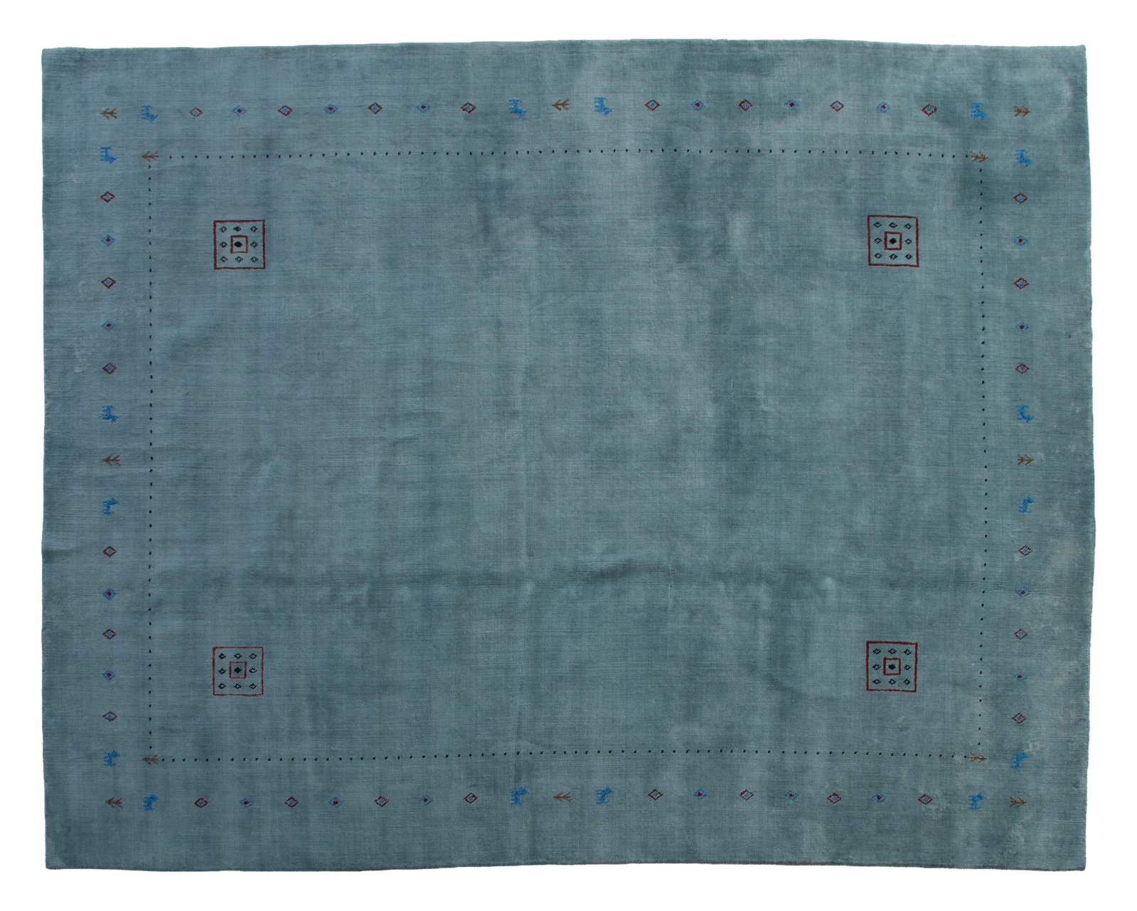 Gabbeh Tribal Carpet, 7' 9 x 9' 10. (1 of 2)