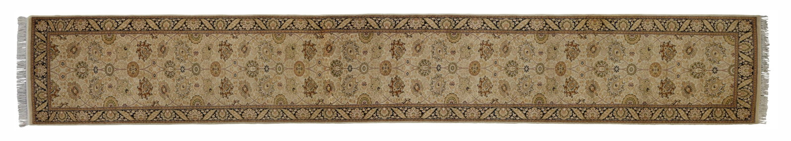 Laristan Tabriz Runner, 2' 8 x 17' 6. (1 of 2)