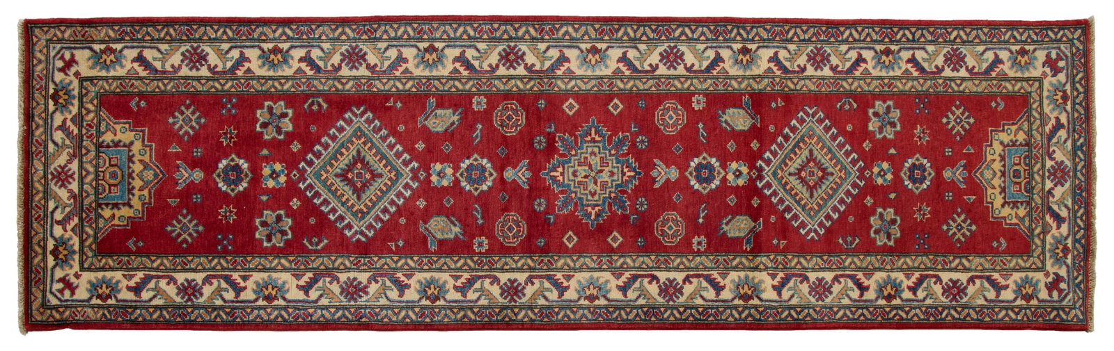 Uzbek Kazak Runner, 2' 9 x 9' 5. (1 of 2)