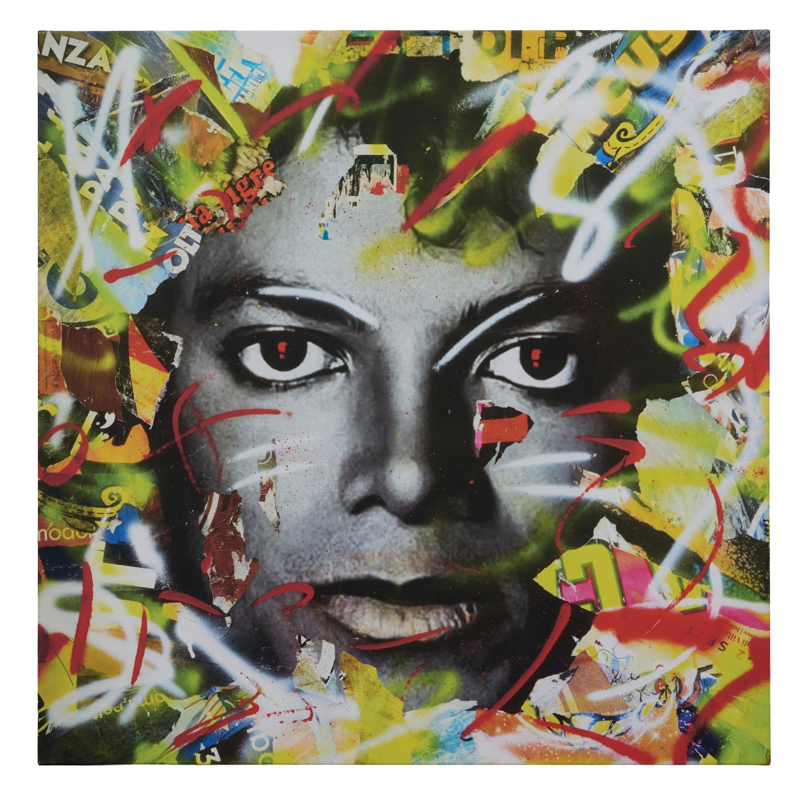 Filippo Imbrighi (Italian, b. 1975), Michael Jackson- "The Whole Nine Yards," 2019, H.- 56 1/4 in., (1 of 4)