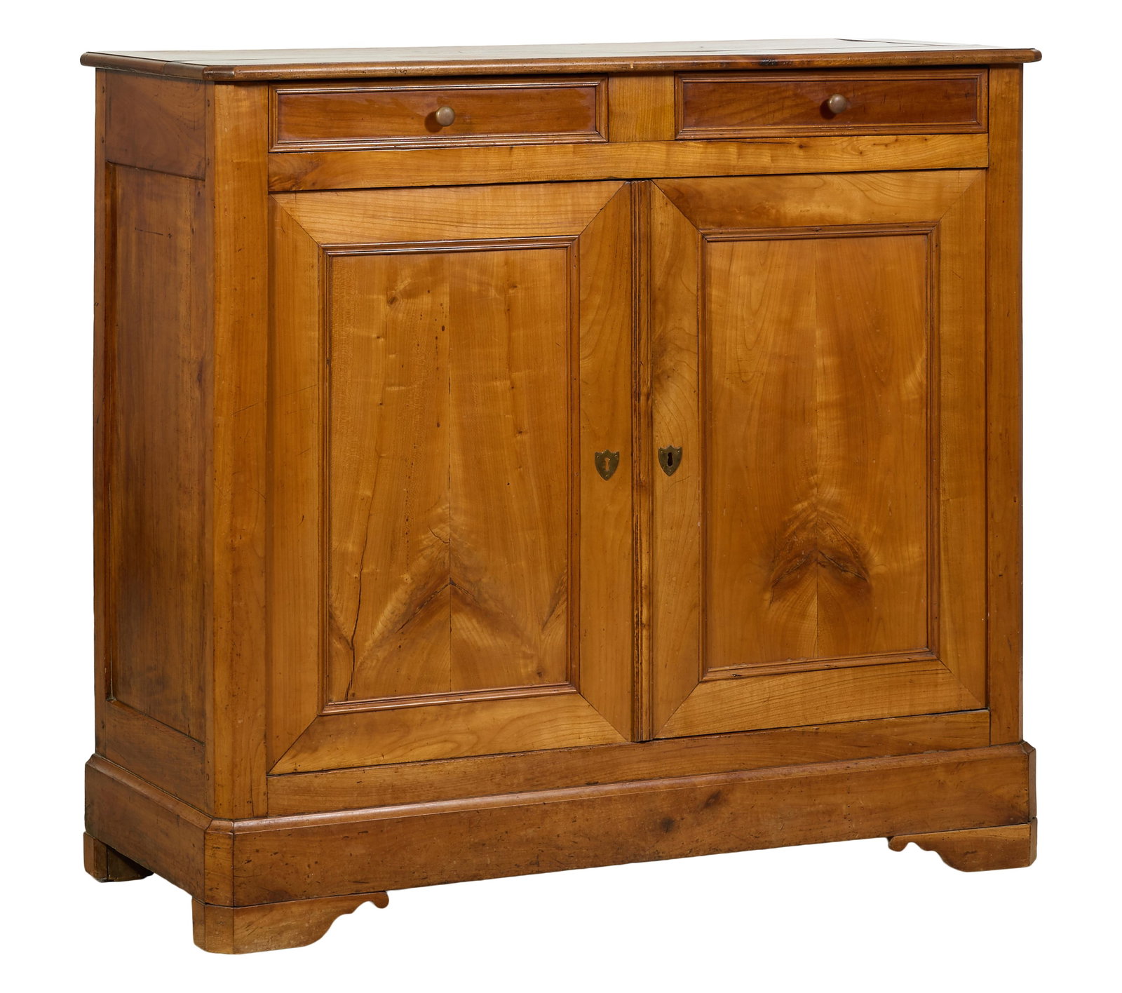 French Louis Philippe Cherry Sideboard, mid 19th c., H.- 48 3/4 in., W.- 53 1/2 in., D.- 22 in. (1 of 1)