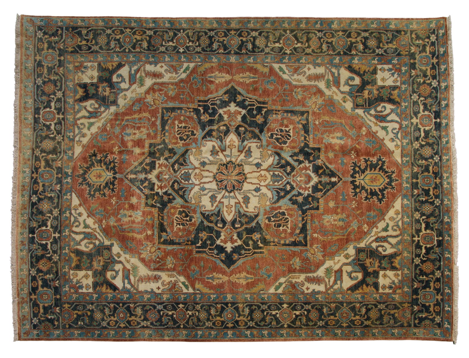 Agra Serapi Carpet, 7' 8 x 10' 2. (1 of 2)