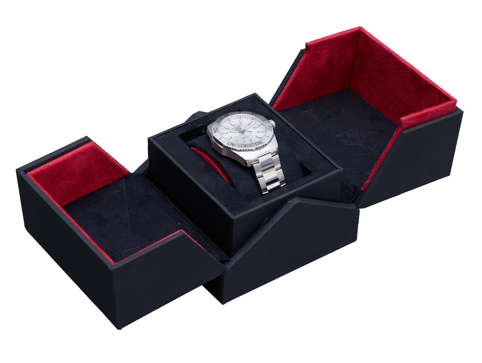 Men's TAG Heuer Aquaracer Professional 200 Wristwatch, Switzerland, 21st c., Case- Dia.- 40 mm. (1 of 5)