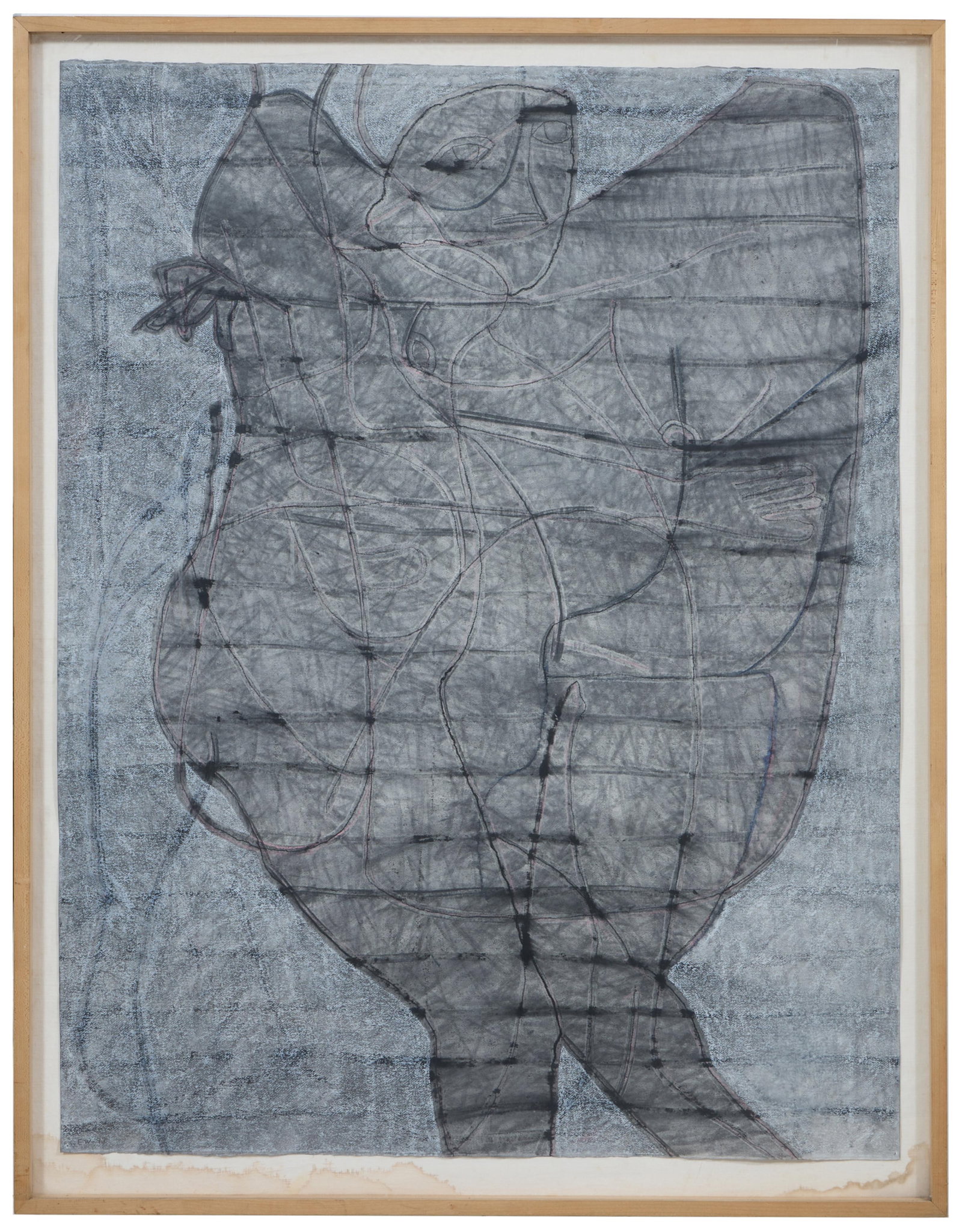 Edward R. Whiteman (American/Louisiana, b.1938), "Nude Figures," 1993, Sight- H.- 46 1/2 in., W.- 50 (1 of 4)