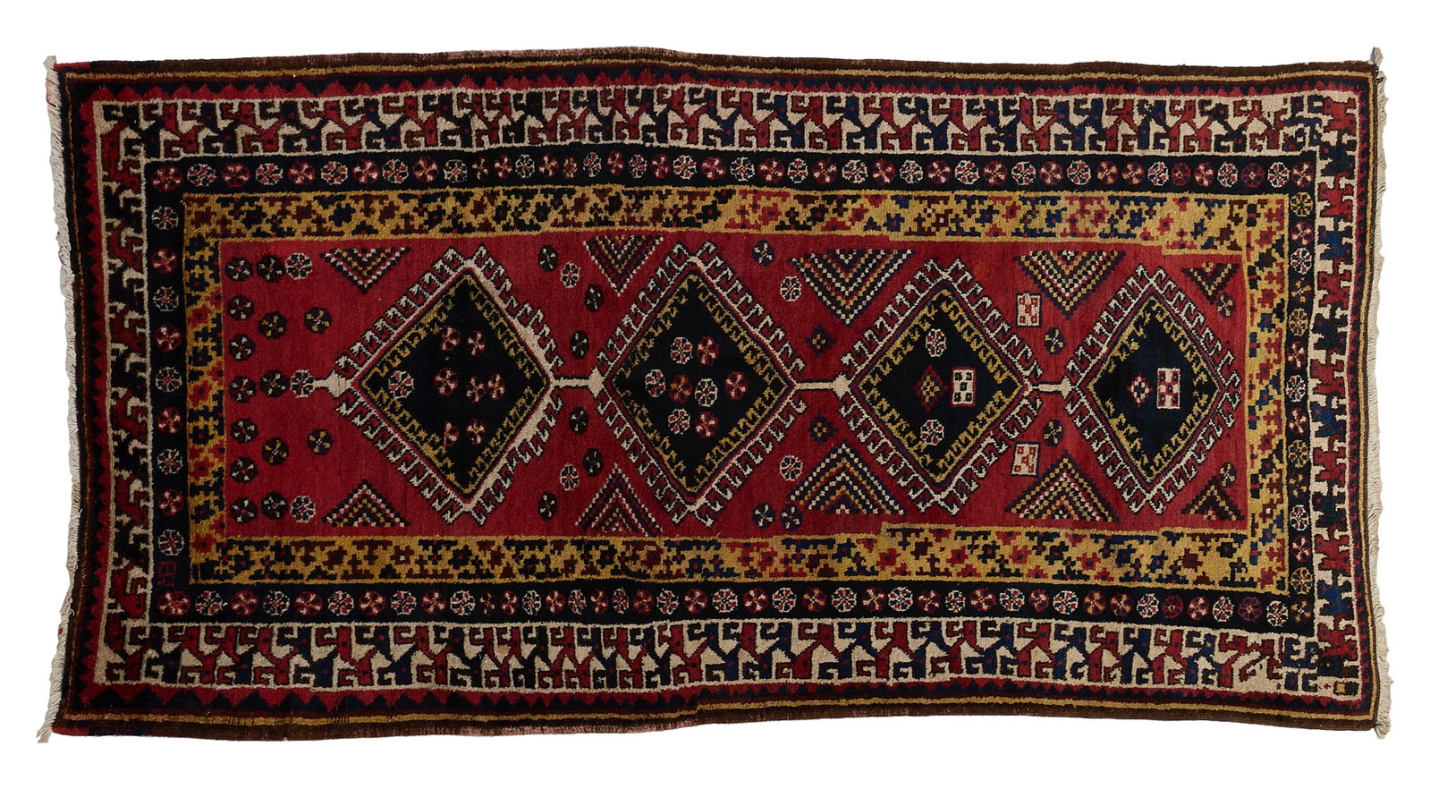 Luri Tribal Long Carpet, 4' 6 x 8' 6. (1 of 2)